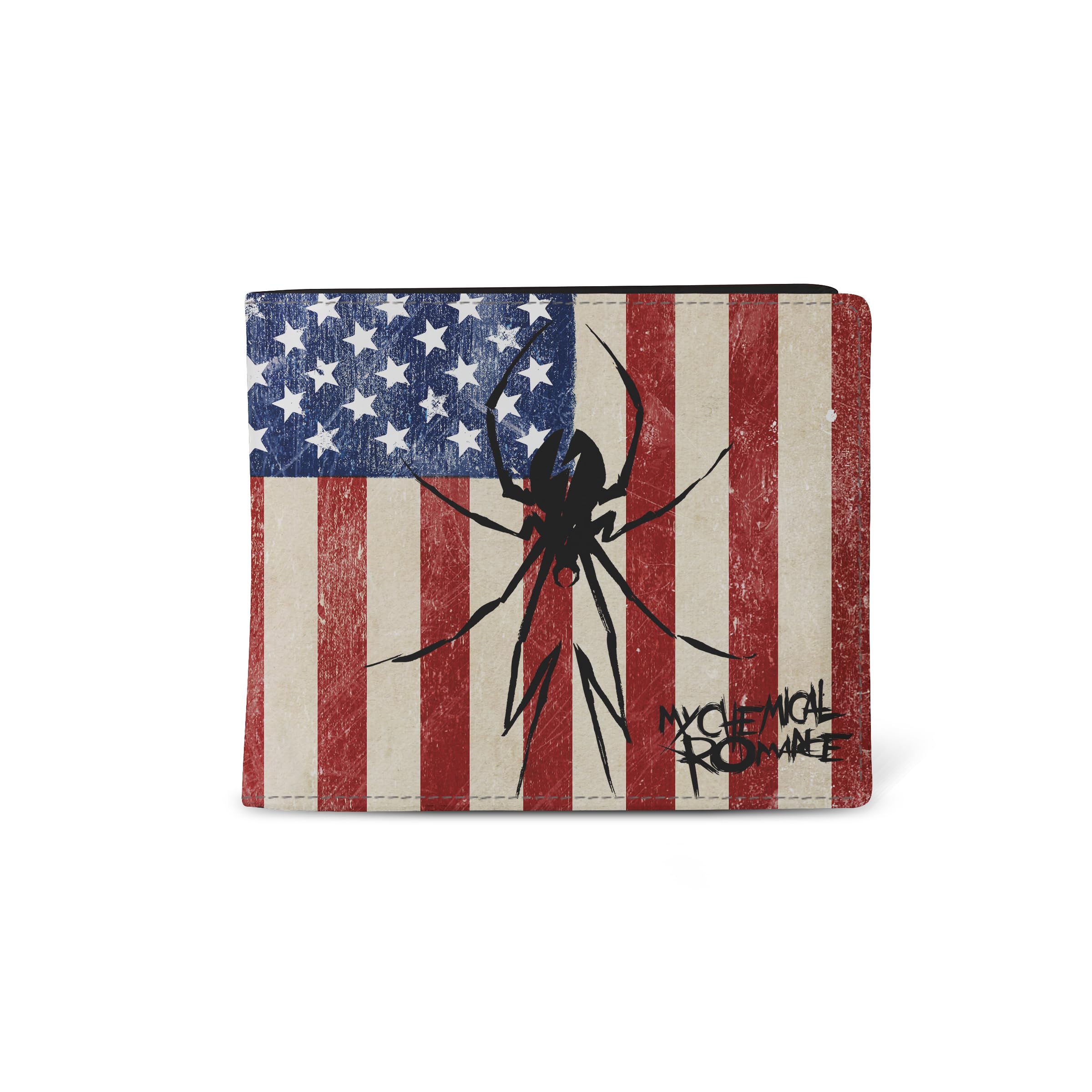 My chemical Romance USA Spider Officially  Licensed Rocksax Wallet