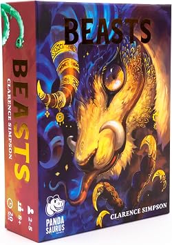 Pandasaurus Games Beasts Card Game - Cooperative Teamwork, Strategy & Tension, Limited Communication Puzzle with Challenging Gameplay for Kids & Adults, Ages 12+, 2-6 Players, 30 Minute Playtime