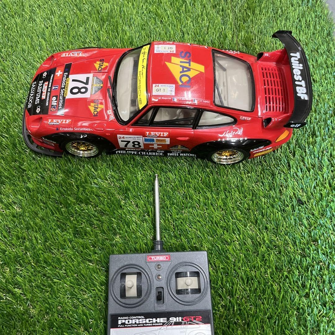 PORSCHE 911 GT2 電池可動式ラジコン PORSCHE 911 GT2 電池可動式ラジコン