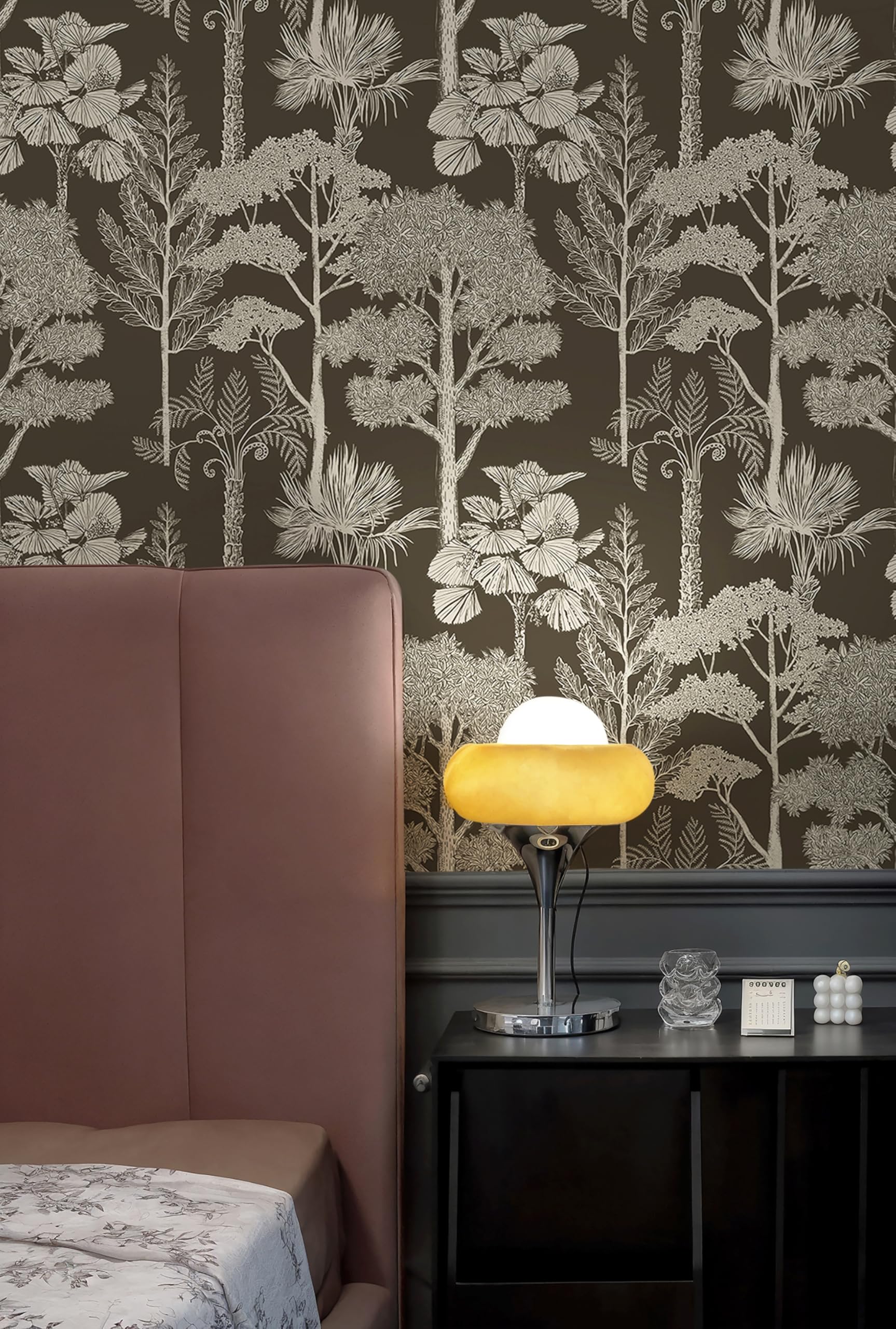 Light Green Forest Peel And Stick Wallpaper - Botanical Floral Removable Self Adhesive Wall Paper Light Green Forest Peel And Stick Wallpaper - Botanical Floral Removable Self Adhesive Wall Paper