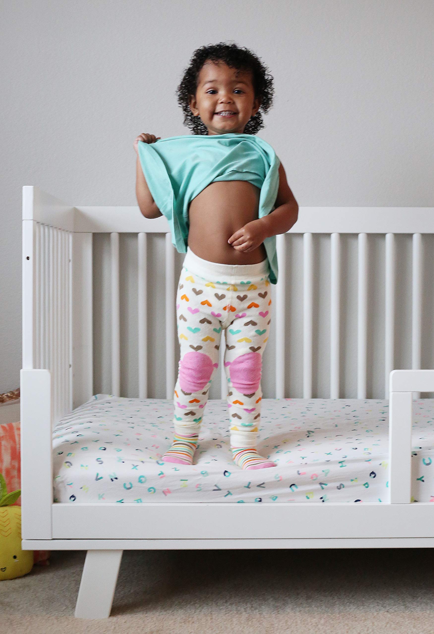 Zoocchini ZO-12507-12-18M Set Leggings e Calzini Antiscivolo, 12-8 Mesi