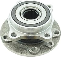 Vista 9 de TRQ Juego de 2 rodamientos de rueda delantera y trasera compatible con Dodge Dart 2013-2016