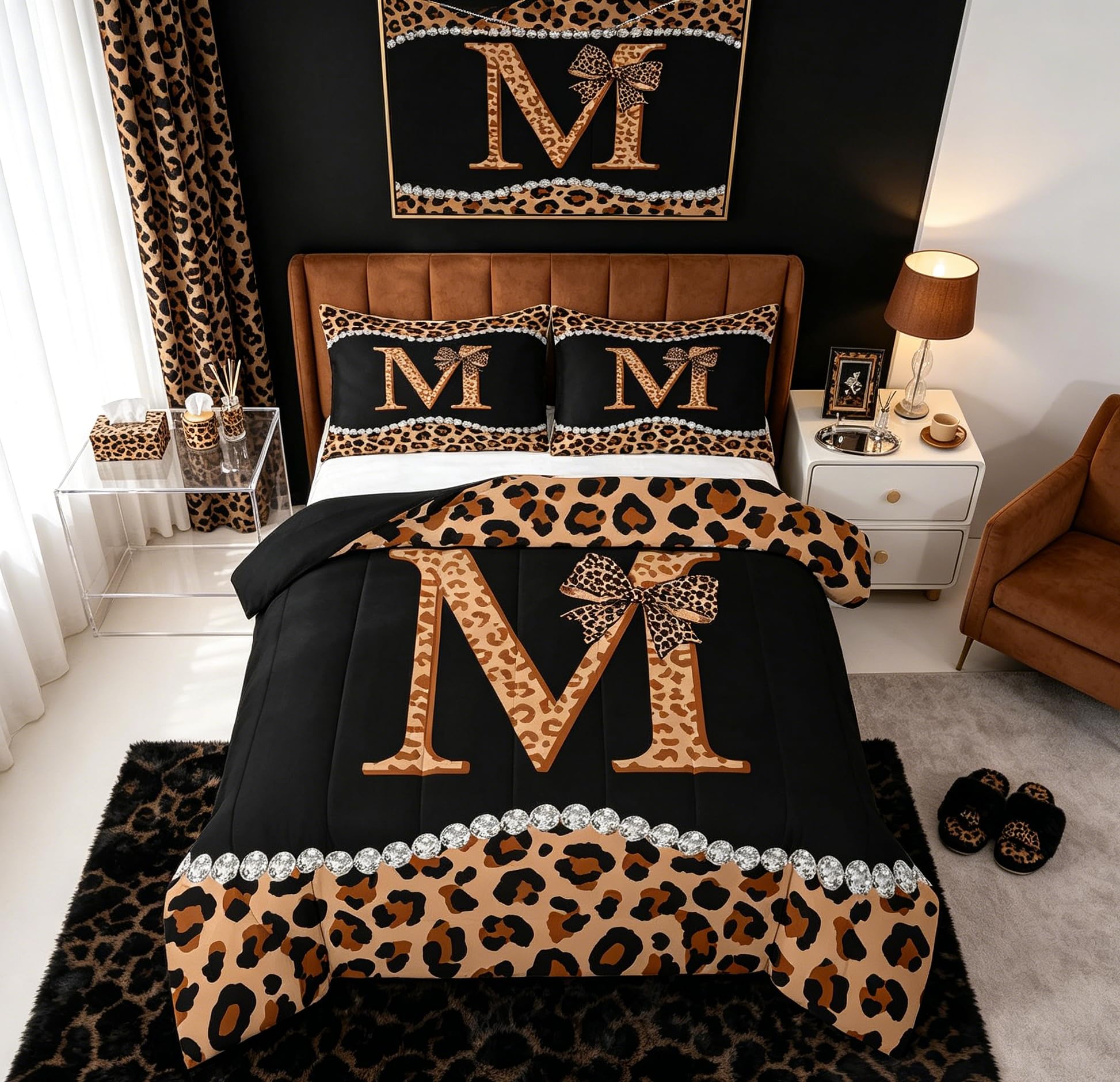 Personalized Kids Comforter Set - Letter A Design -11 Personalized Kids Comforter Set - Letter A Design -11