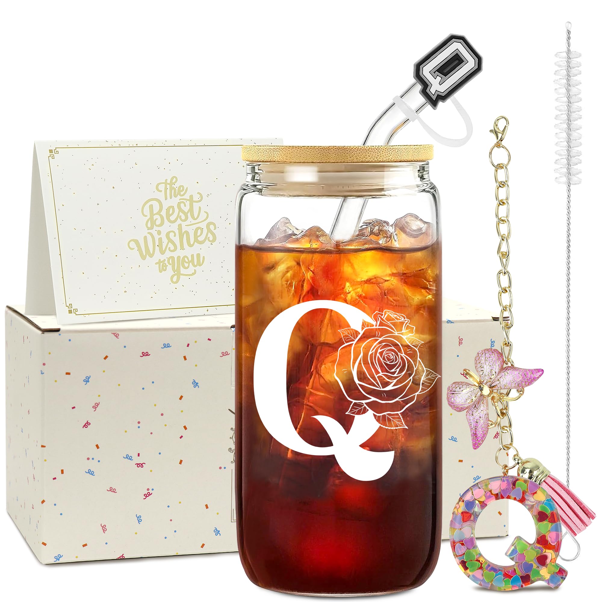 ZIOSINM A-Z Buchstaben Personalisierte Geschenke für Frauen,