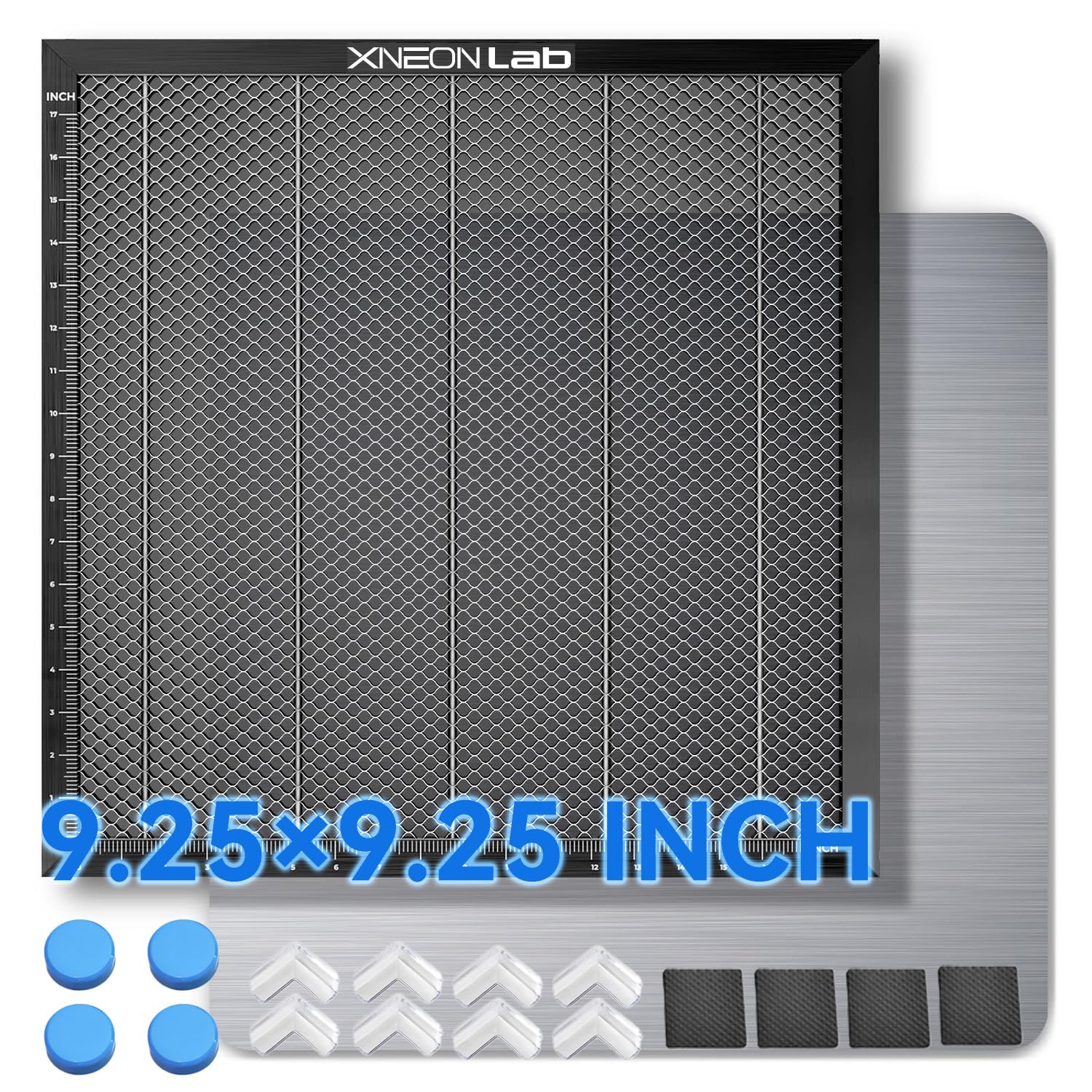Honeycomb Bed Plate - 235 × 235 × 22mm Working Table with Aluminum Panel for Special Engraver Cutting Machine,Engraver Machine Accessories (Working Area)