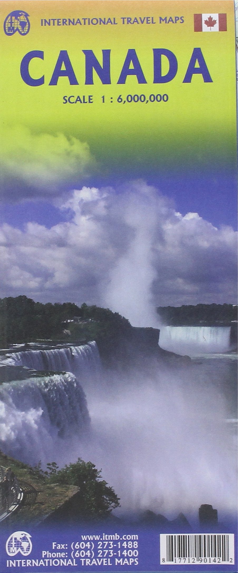 Canada Map – Folded Map, 25 October 2017