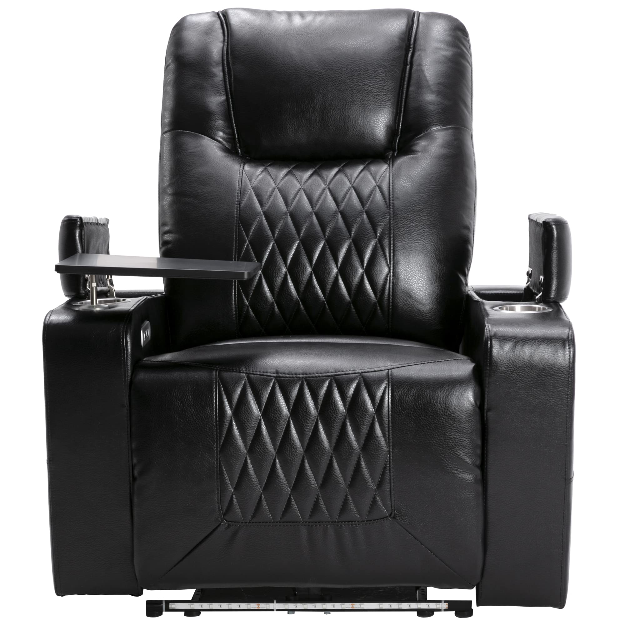 Electric Recliner Chair TV armchair with USB Charge Port, 360 Swivel