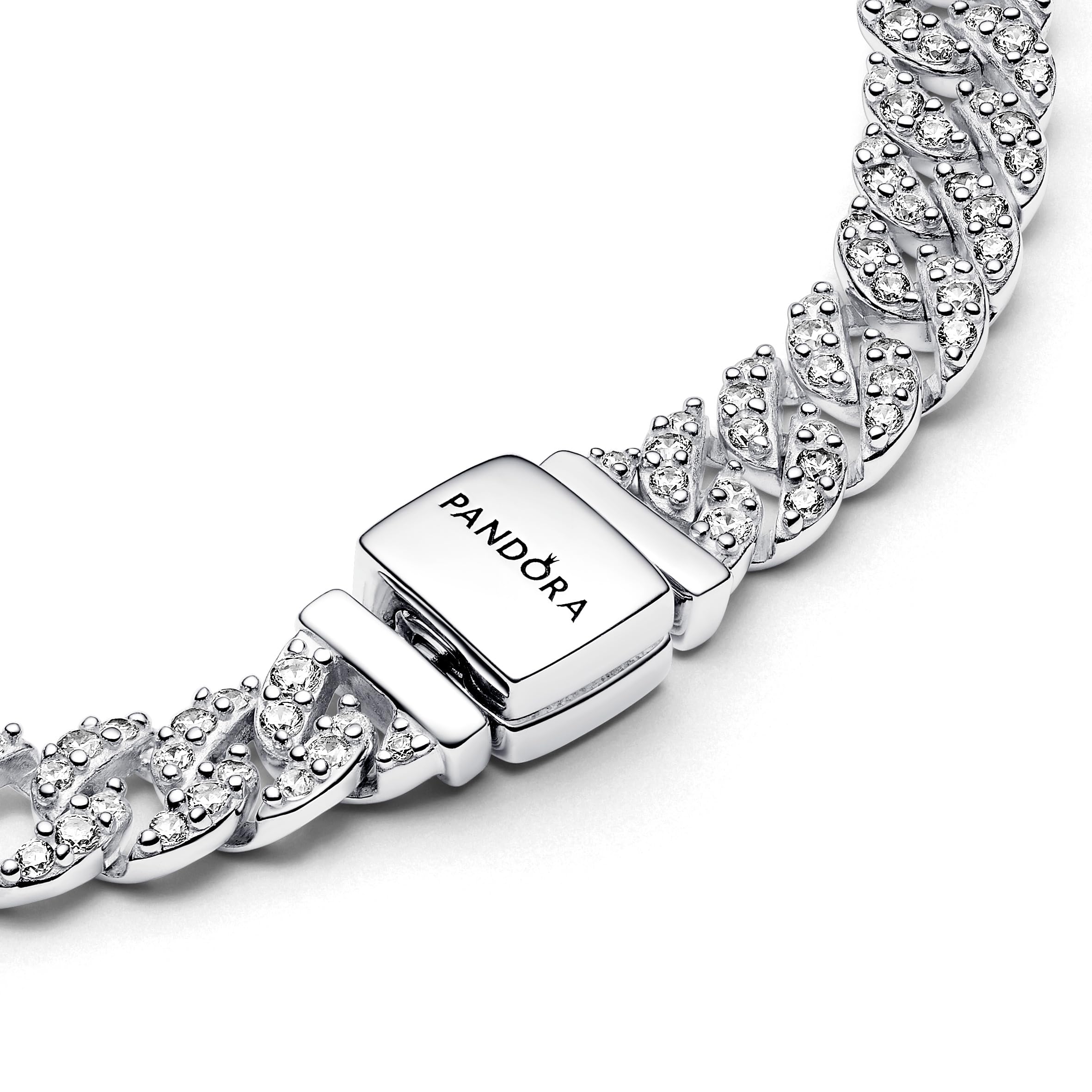 Pandora Timeless - Bracciale in argento sterling con pavè e pietre di zirconia cubica incolori