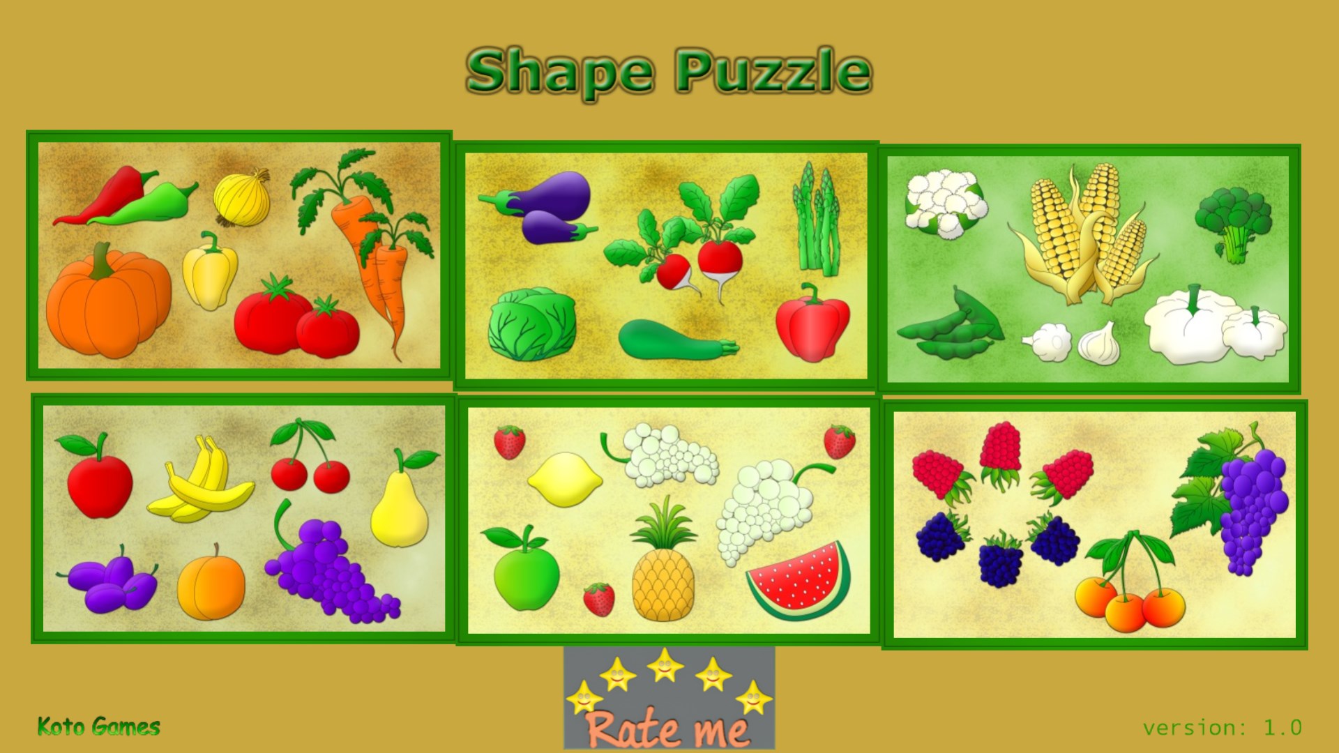 Shape Puzzle App on the Amazon Appstore
