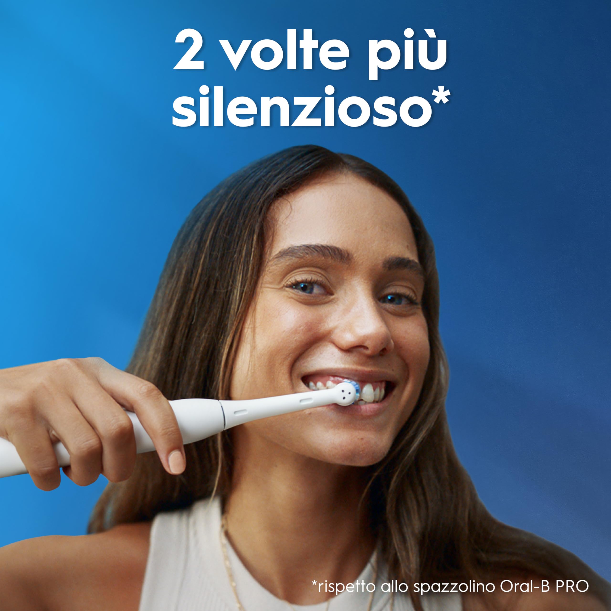 Oral-B Spazzolino Elettrico iO 2 Verde, 1 Testine Di Ricambio, Spazzolino Elettrico Ricaricabile, Pulizia Denti Efficace, Copri Testine, Sensore Di Pressione, Delicato Sulle Gengive, Custodia