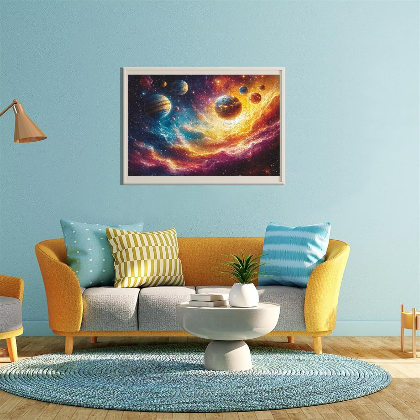 Sternenhimmel Puzzle für Erwachsene Kinder Anspruchsvoll 5000 Teile Impossible Klassische Puzzles Schwer Traum ab 8 9 10 Jahre für Mädchen Jungen Jigsaw Kunst Educa, für Geschenke 105x156cm t-969