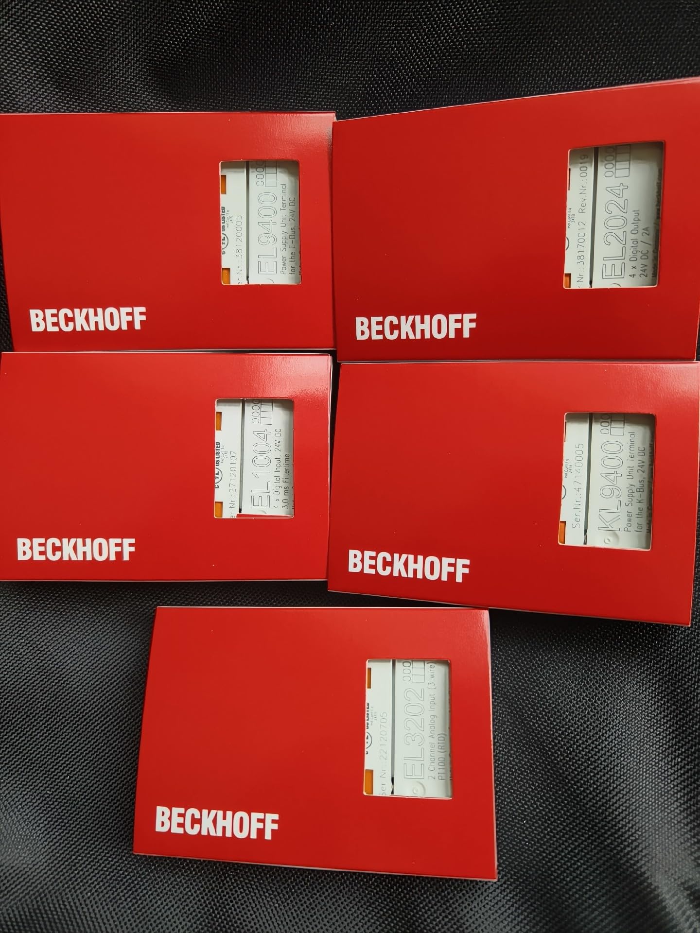 EL1004(5 Pcs) Remaining unutilized Spare Parts for Projects