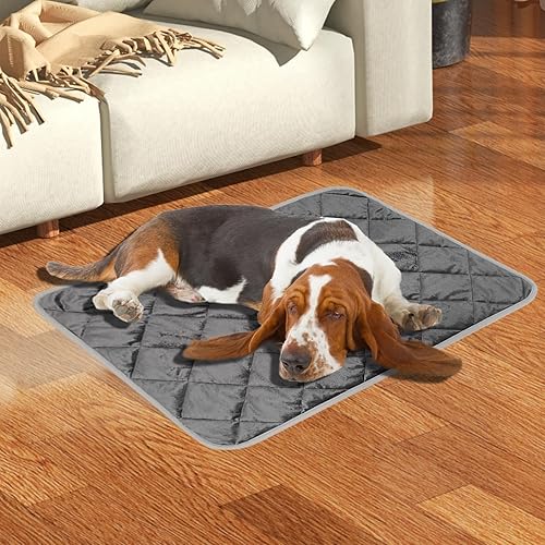 Miniatura 4 de Self Warming Cat Mat 19x28in 5-Layer Self Heating Cat Bed Washable Non-Slip Winter Blanket Pet Bed for Home, No Electricity Beds for Indoor Cats