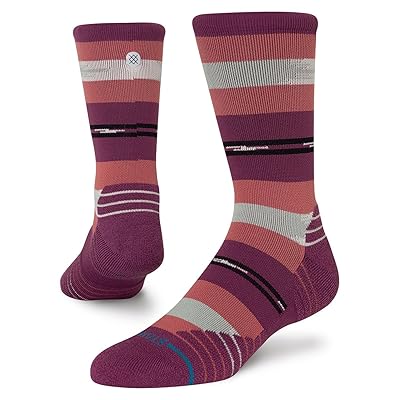 Stance Maven Crew Cut Socks Shoes Purple