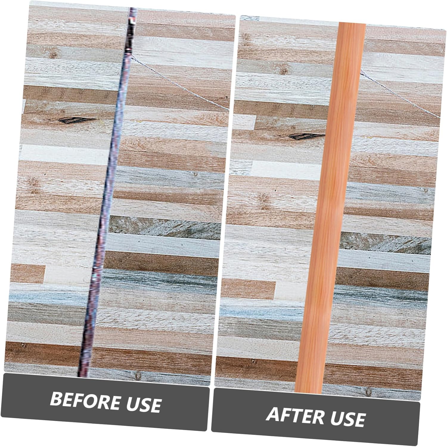 5pcs Hardwood Floor Repair Self-Adhesive Rug Tape Carpet to Laminate Transition Strip