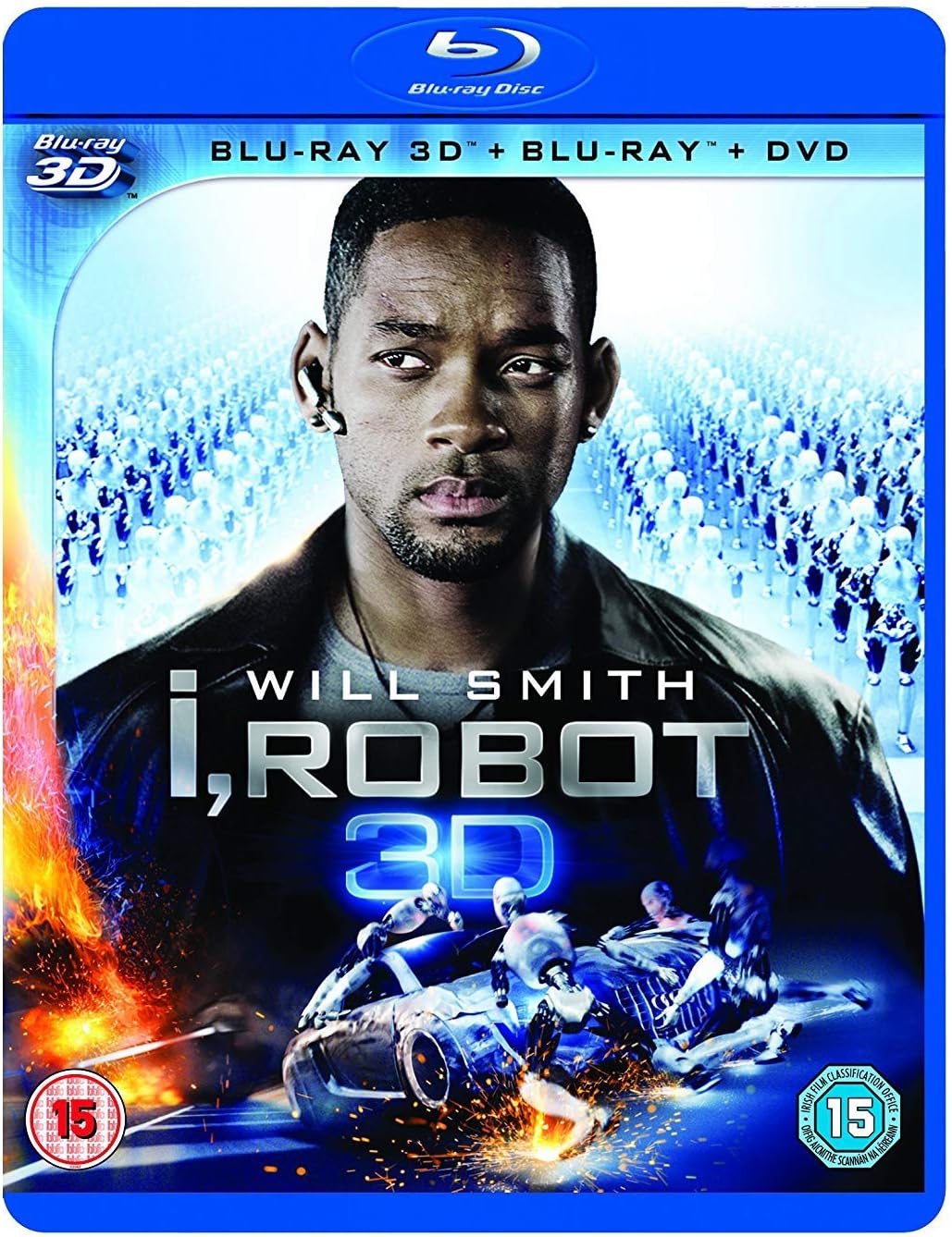 I, Robot (Bluray 3D + Bluray + DVD) Amazon.co.uk Will Smith
