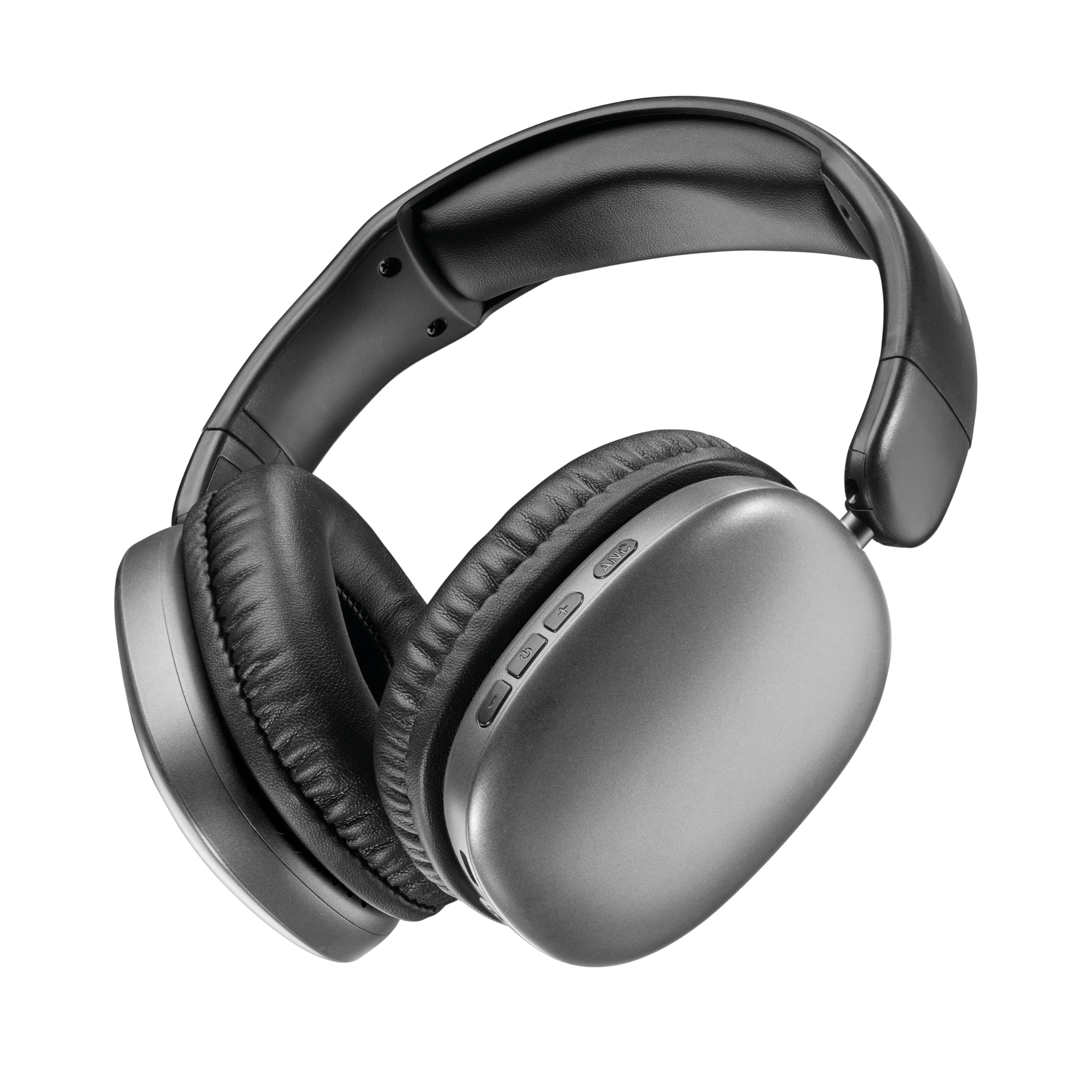 Music Sound MAXI3 Cuffie Wireless Over-ear, Cancellazione attiva del rumore, audio immersivo e cristallino, Fino a 35h di PLAYTIME NON STOP, Compatibile con tutti i dispositivi, Ricarica USB-C, Nero