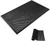 BIRDROCK HOME Rubber Anti Fatigue Floor Mat | 36 x 60 in | Non-Slip Restaurant Floor Mats | Bar Drainage Mat | Outdoor Doormat for Entrance