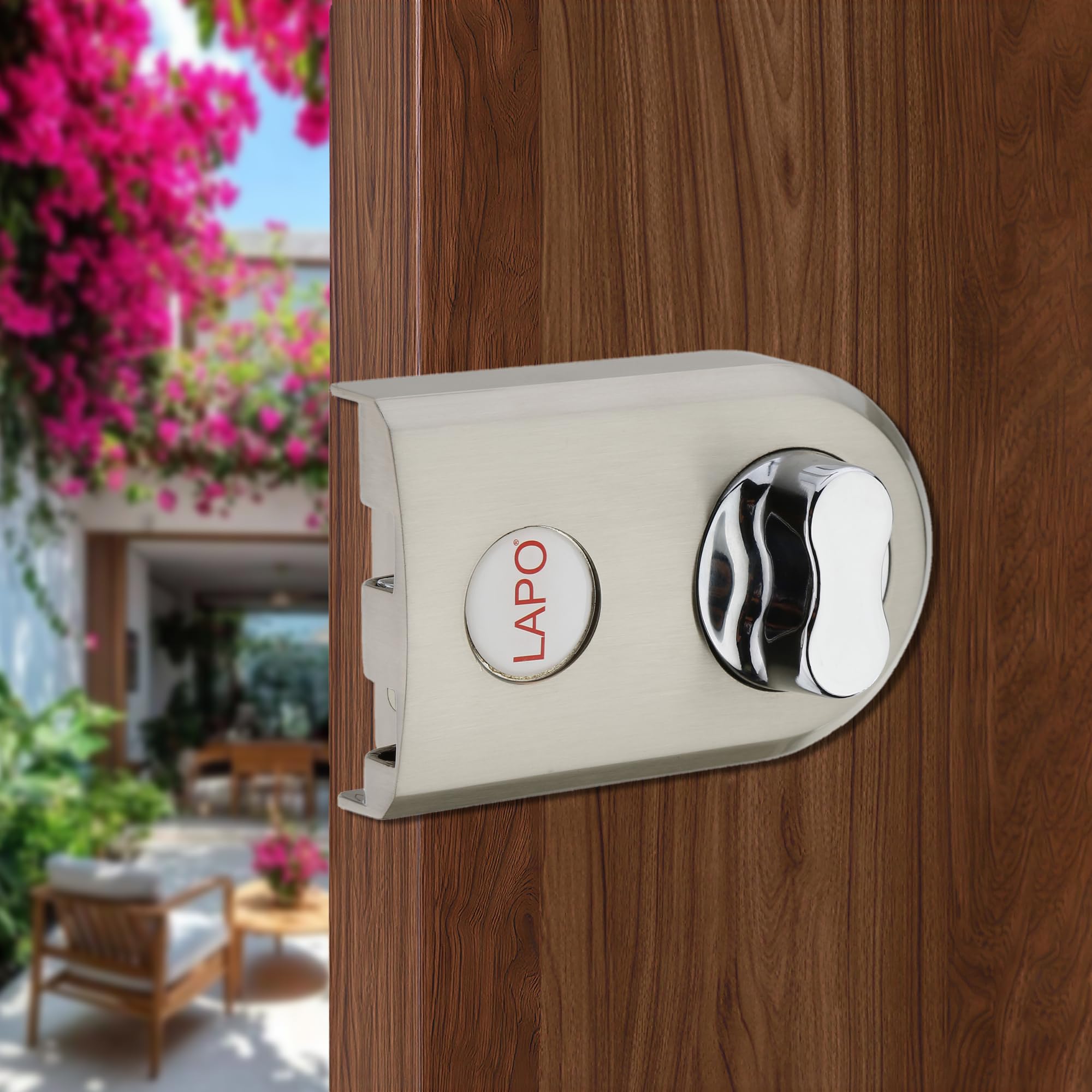 LAPO Rim Lock, Applicable to Main & Safety Doors, TwinPin Extreme Dead Bolt Lock, Suitable for Single, Sliding & Gate Doors, Black Finish, 3 Keys, Reversible Knob, 3 Years Warranty — Amazon image 15