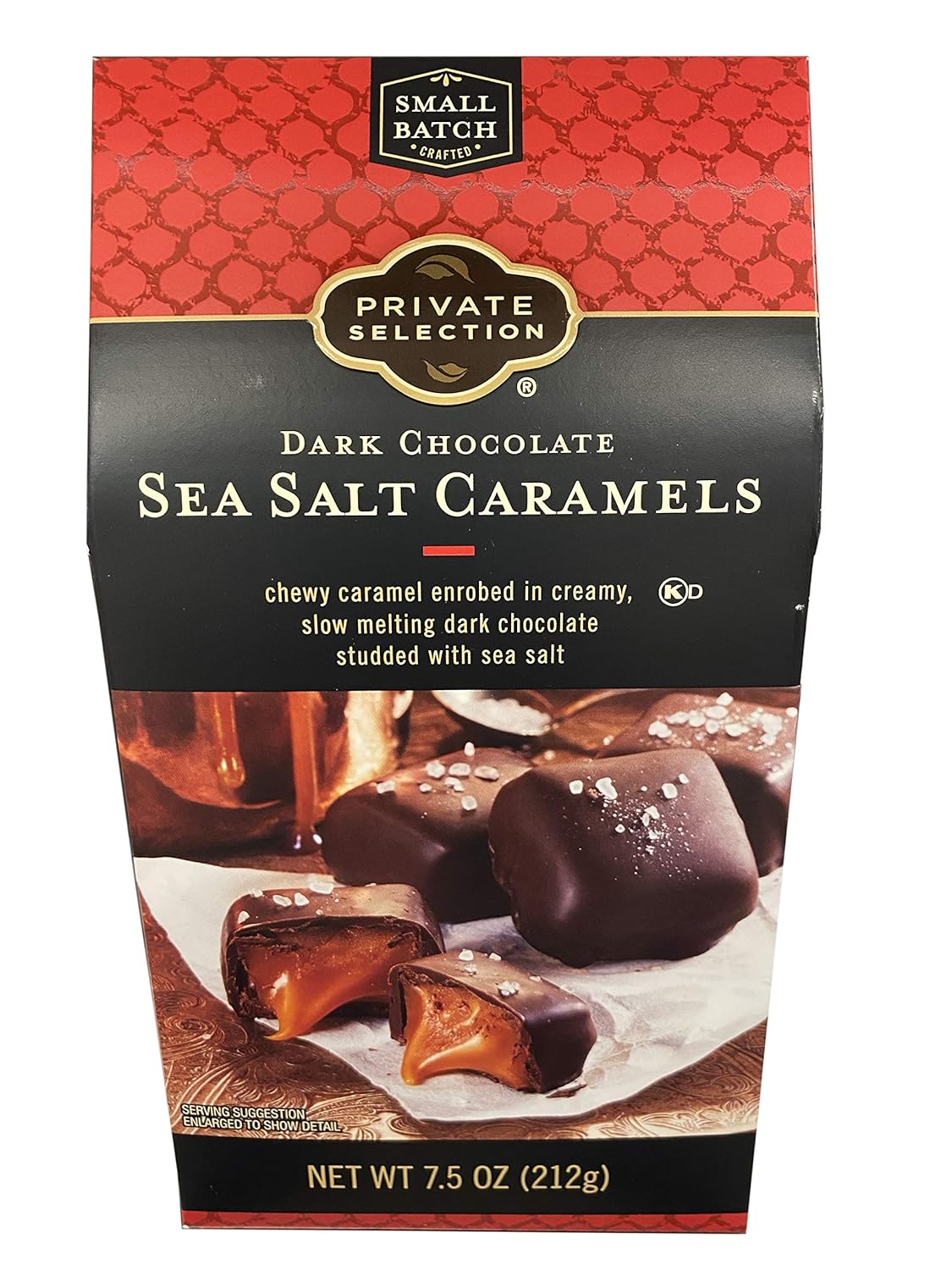 Private Selection Dark Chocolate & Sea Salt Caramel (7.5 Oz) Grocery & Gourmet Food