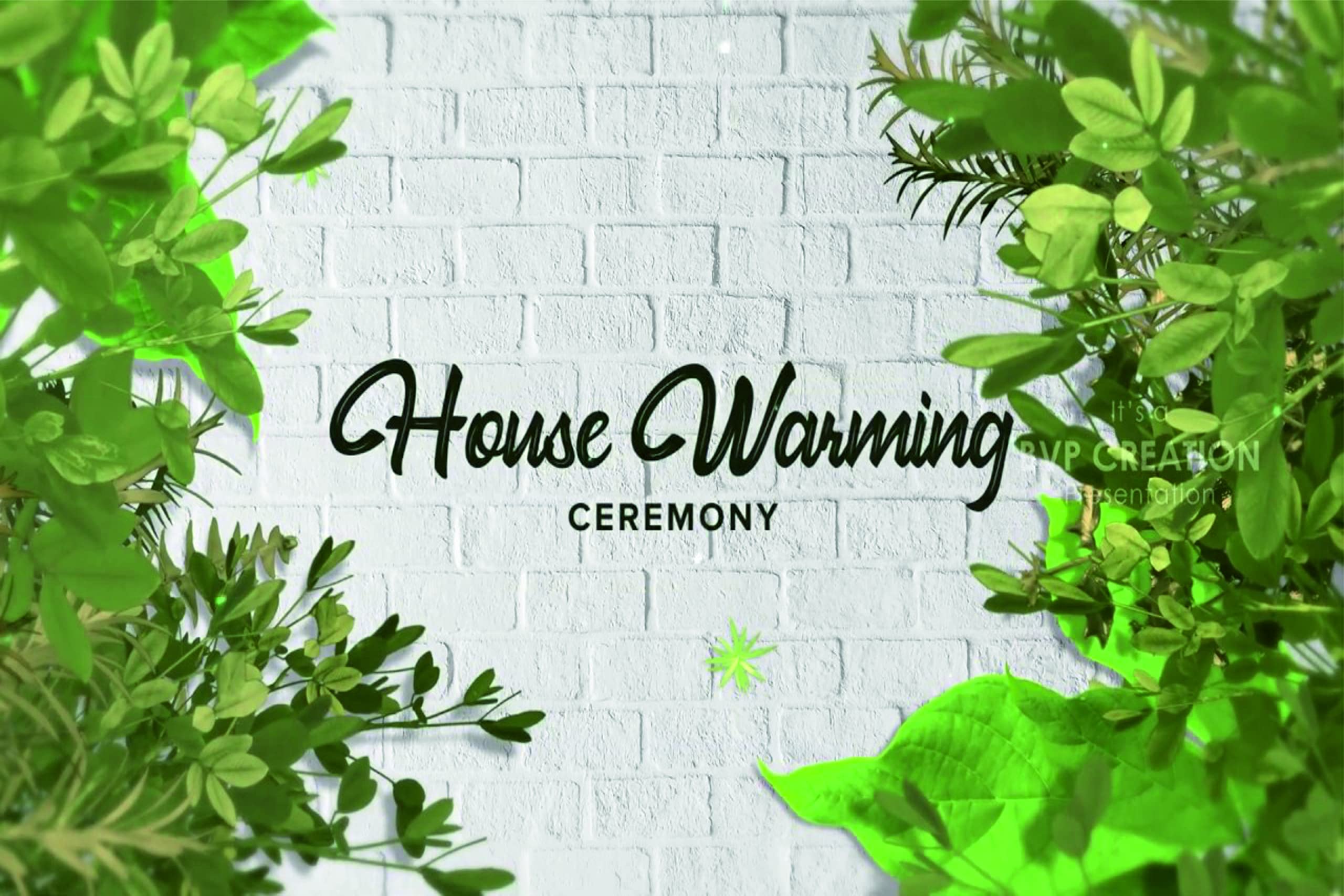 ZenomiaHousewarming Sticker for Wall Paper Decorative Gift 11.5x17.5inch