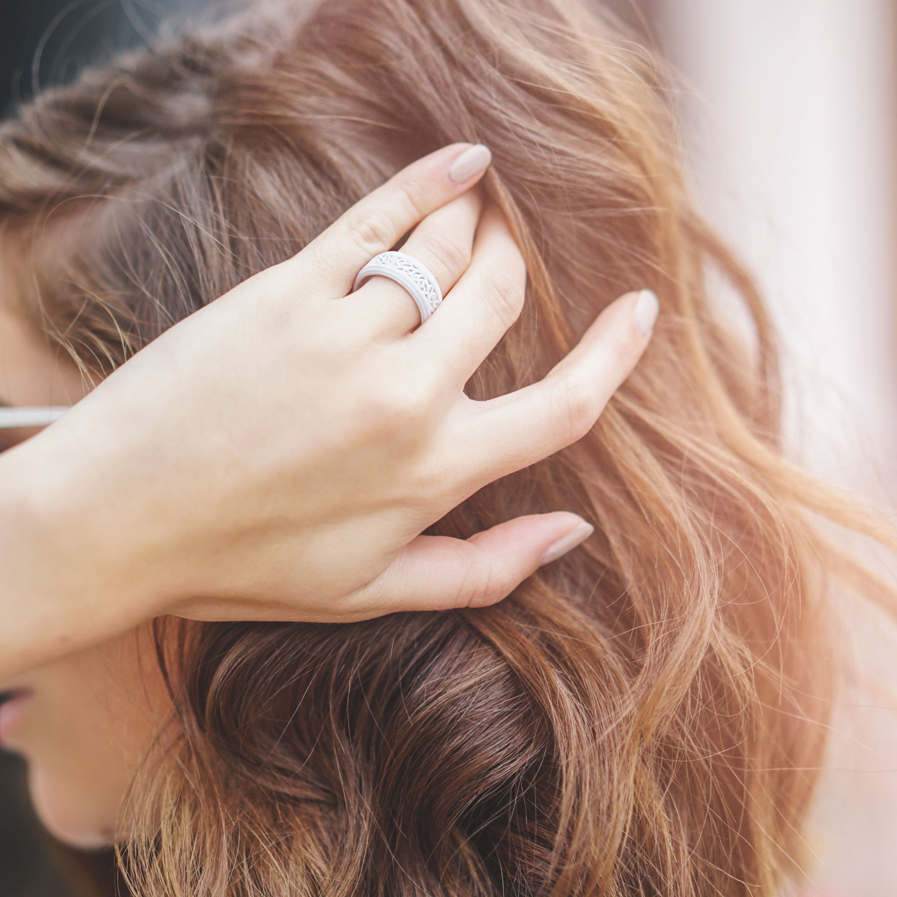 Kauai Silicone Rings For Women Pretty Stackable Thin Soft