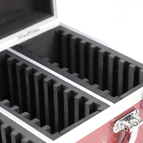 Vista 21 de Ursae Minoris Elite - Caja de aluminio negro para 100 portamonedas de estilo certificado o certificado NGC, PCGS, ANACS, Elite, Lighthouse, BCW