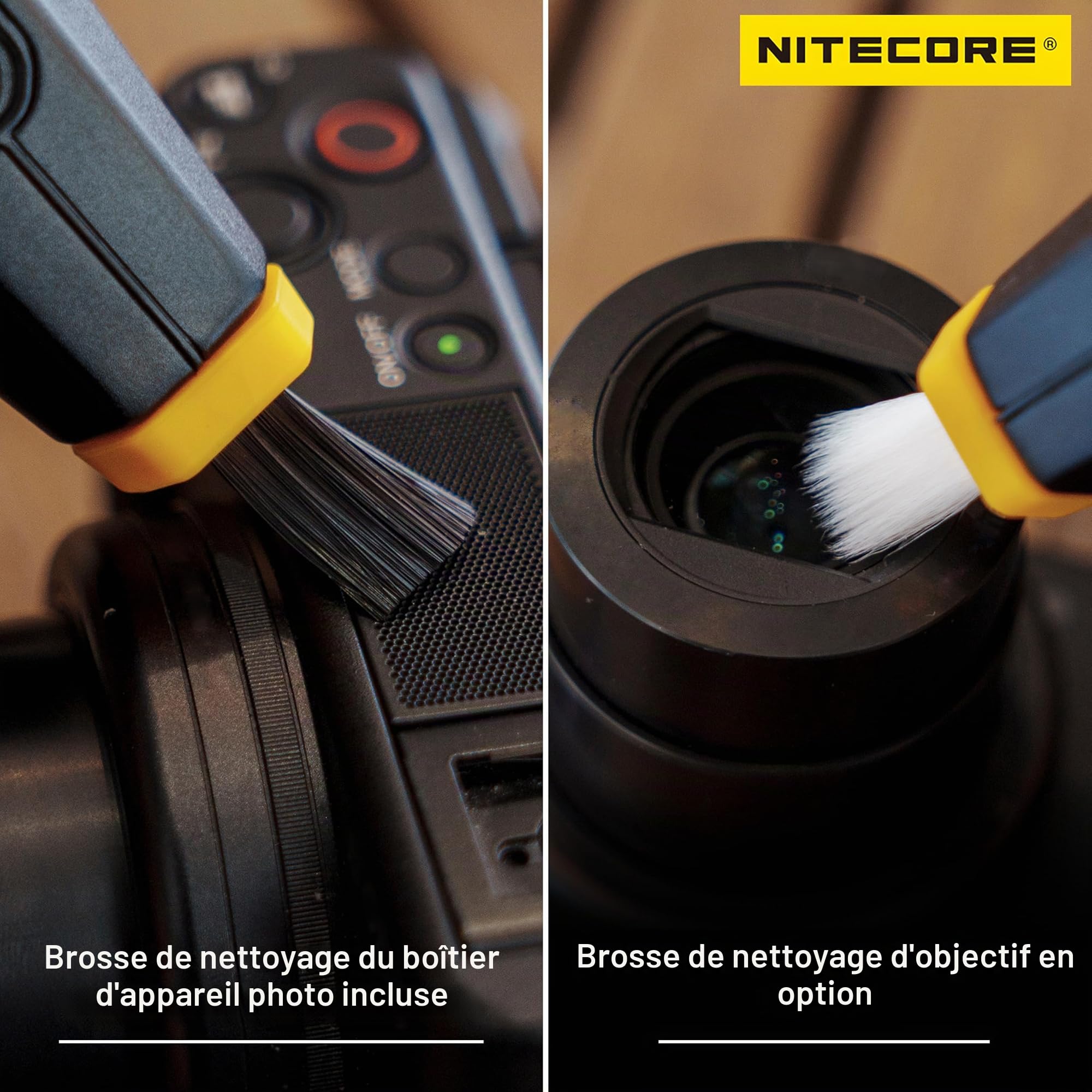 NITECORE BB2 Kit de nettoyage électronique pour appareil photo et étiquette Niteco