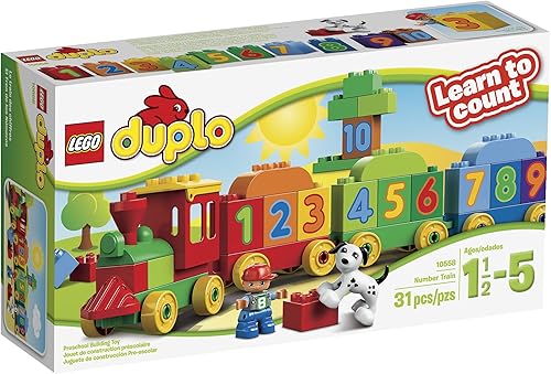 Juego Mi primer número de construcción de tren 10558 Lego Duplo