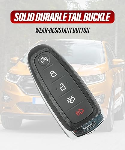 Miniatura 5 de Funda para llavero, llavero de coche, funda de llavero inteligente, control remoto de entrada sin llave, accesorios de automóvil, reemplazo de