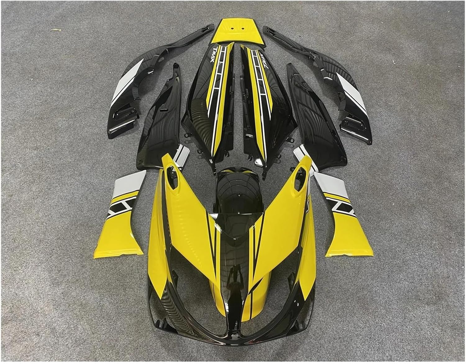 Coprimanubrio Moto In Alluminio CNC Per Yamaha TMAX500 2001-2007 - Accessori Manubrio End - Foto 9