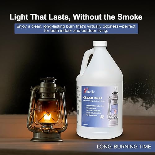 Miniatura 6 de Lámpara de aceite Firefly usa combustible limpio clean-32