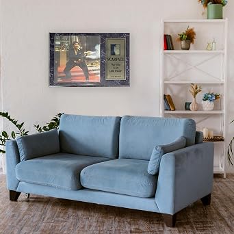 Encore SELECT Scarface Al Pacino Frame Photo, Tony Montana Say Hello To My Little Friends 15x12 inches, Wall Art Decor, Memorabilia Gifts