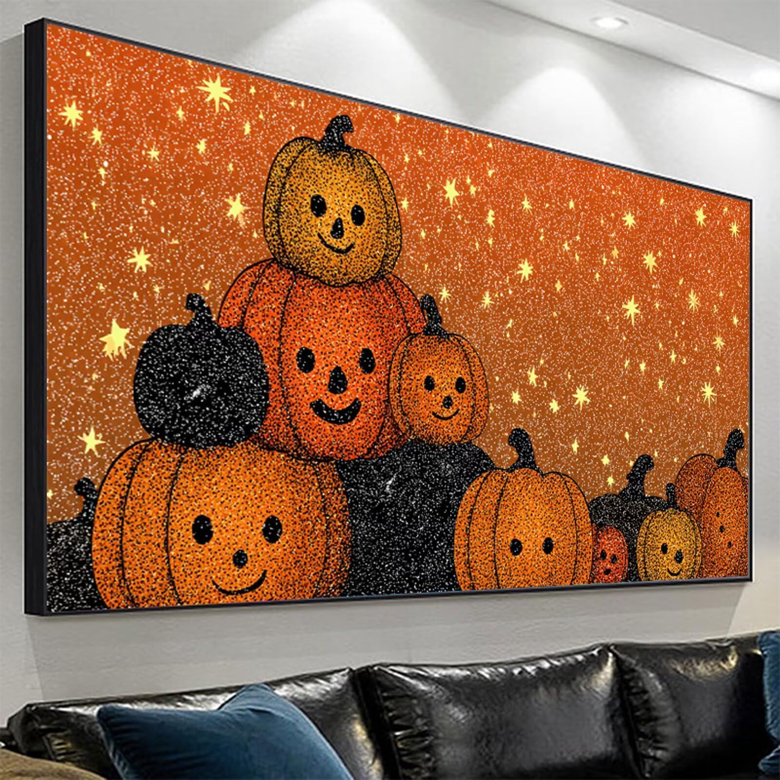 5D Diamond Painting Adultos Halloween Pintura de Diamantes Kit Completo