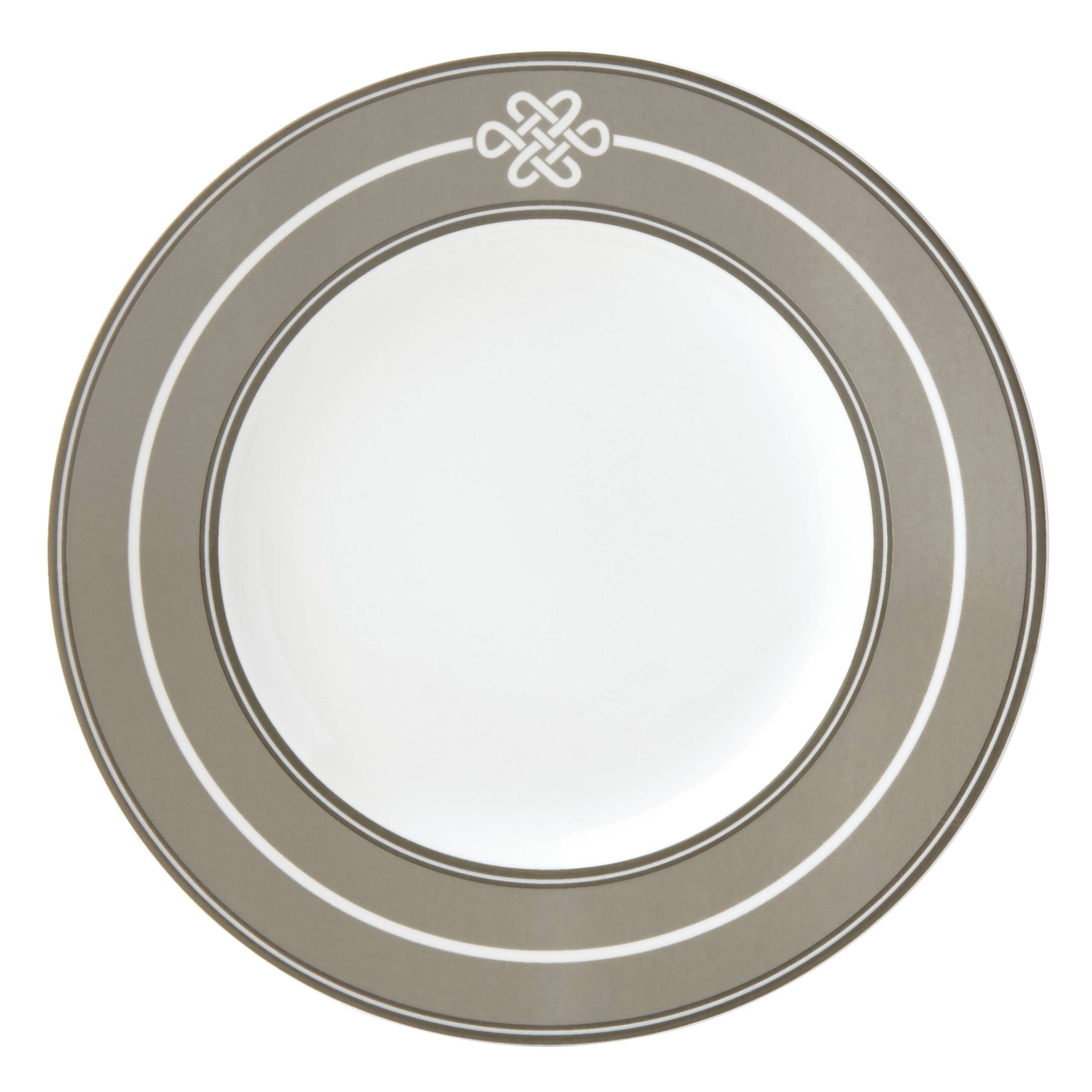 Lenox serviteur 2 étages plat porcelaine avec poignée nœud décoratif