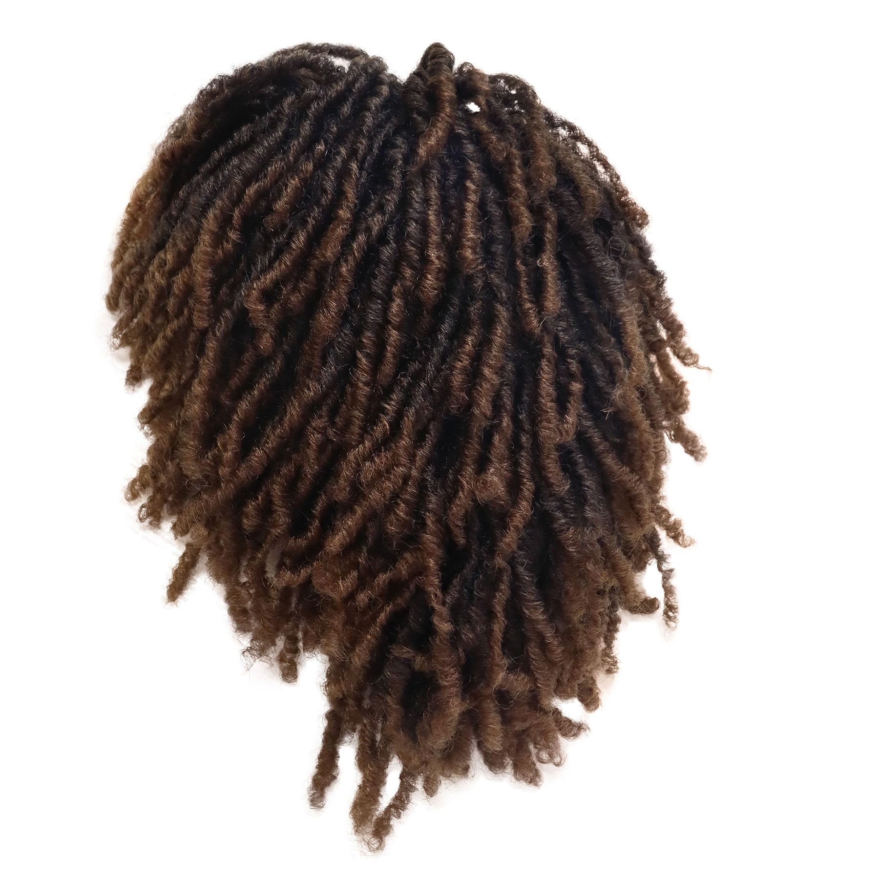 GNIMEGIL Synthetic Men's Dreadlock Wig, Curly Rasta Loc Style