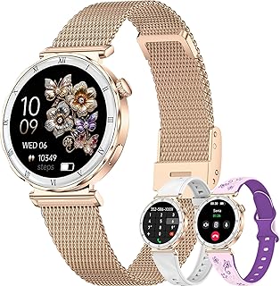 Betatree Women’s Smart Watch with Bluetooth Calling, 1.27 Inch Amoled Smartwatch, 110+ Modes Sport Watch Pedometer, Heart …
