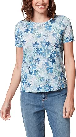 Trendyol Camiseta De Punto De Cuello Redondo Estándar Para Mujer