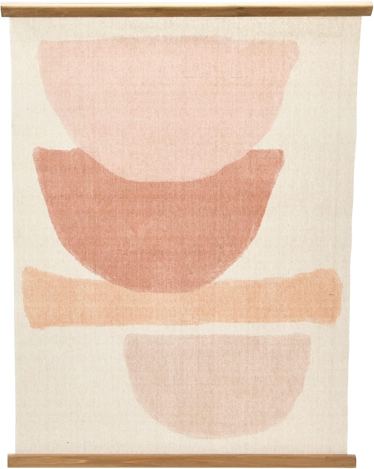 Main + Mesa Modern Boho Wood Scroll Wall Décor