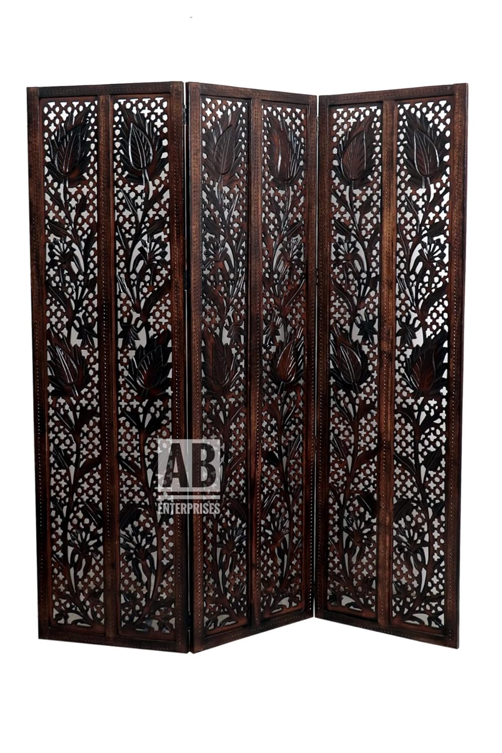 AB ENTERPRISES Wooden Room Partition for Living Room, Wooden Room