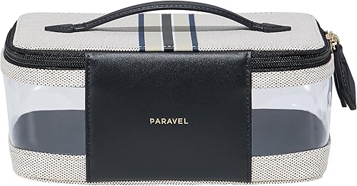 Miniatura 2 de Paravel Cabana See-All Vanity Case, Domino Negro