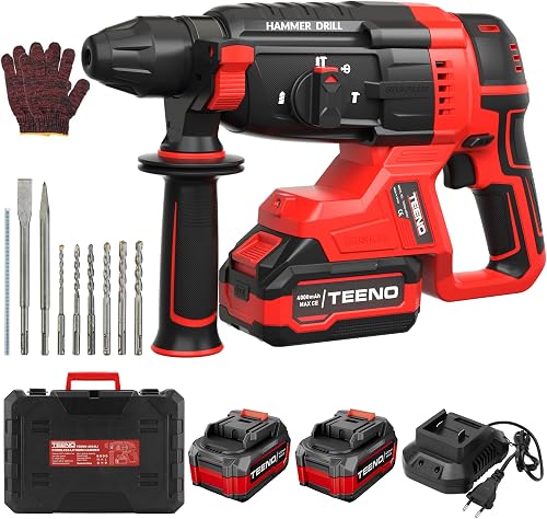 Marteau Perforateur sans Fil 20V Brushless TEENO