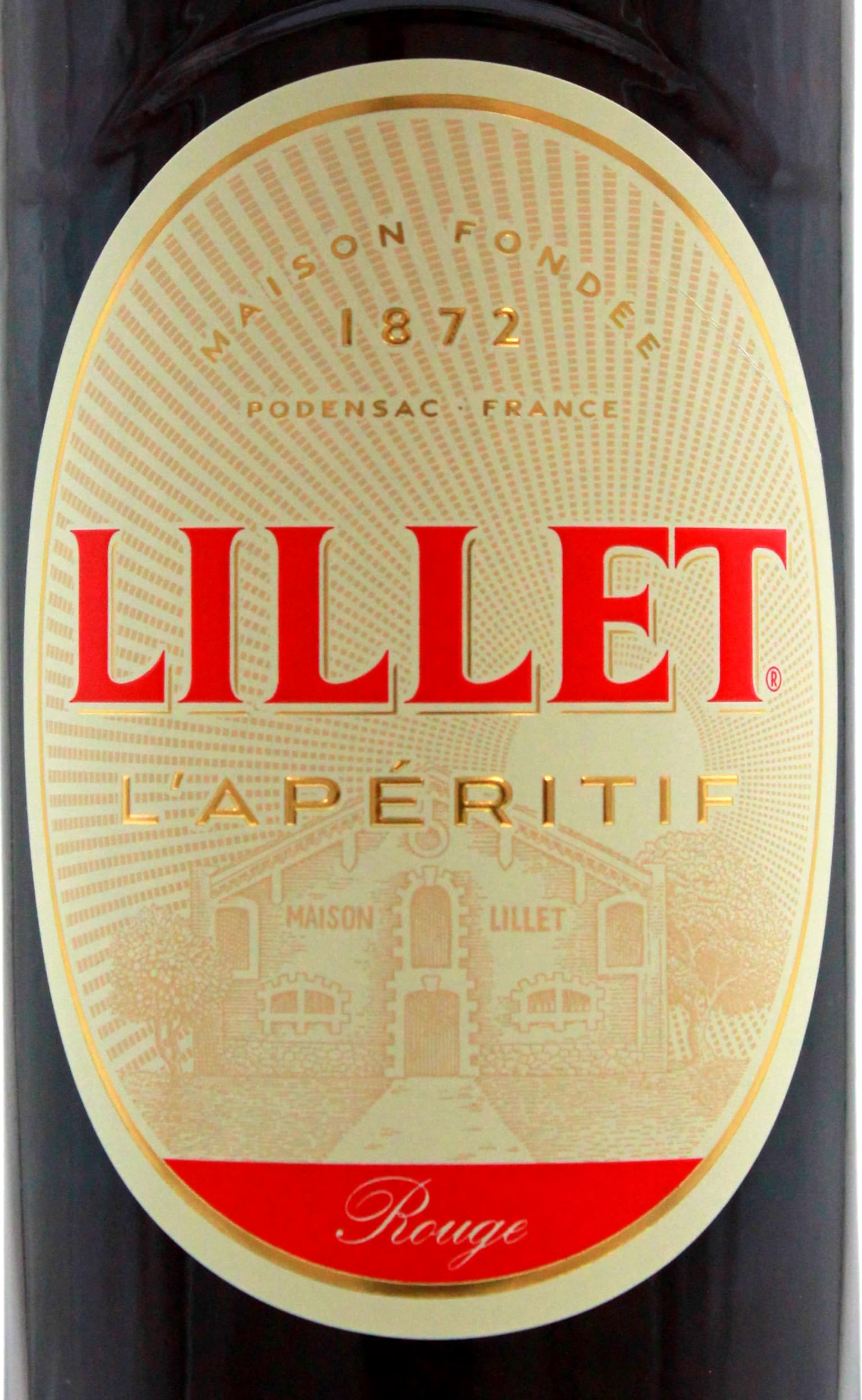 Lillet L'Aperitif Rouge 17% vol., 6er Pack (6 x 750g)