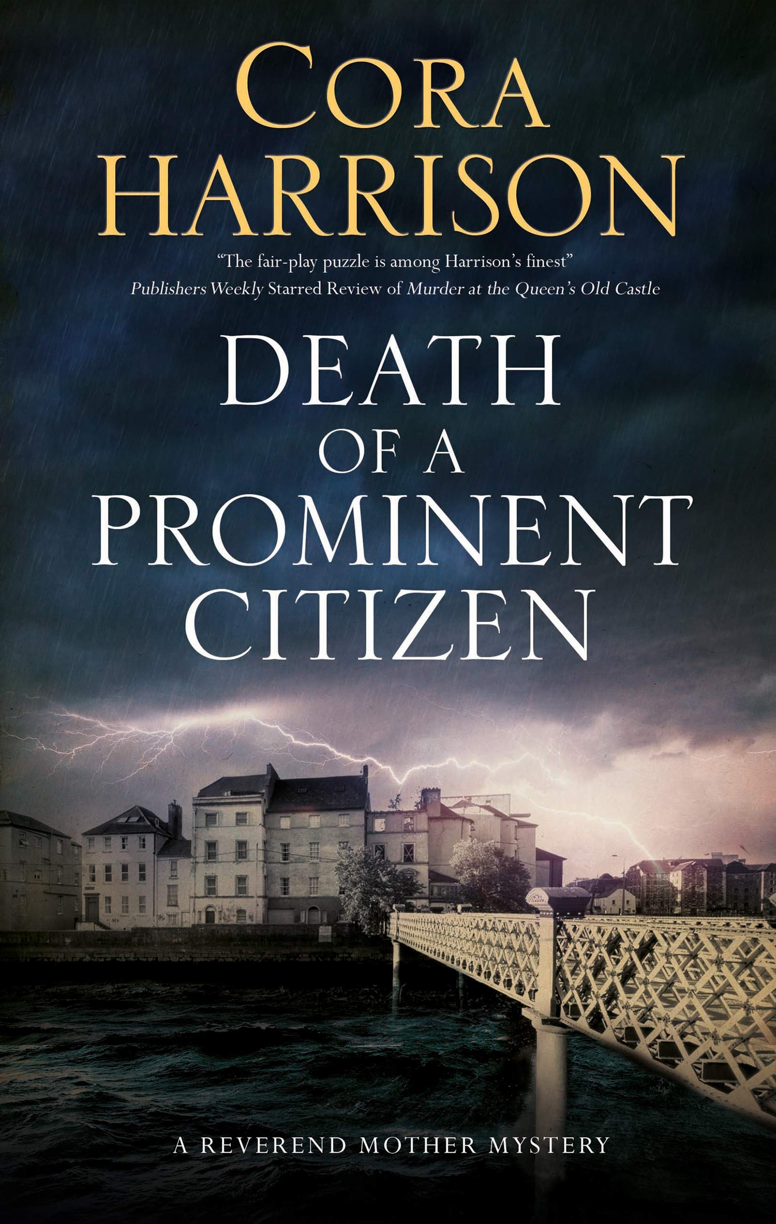 Death of a Prominent Citizen by Cora Harrison (Hardback Book)