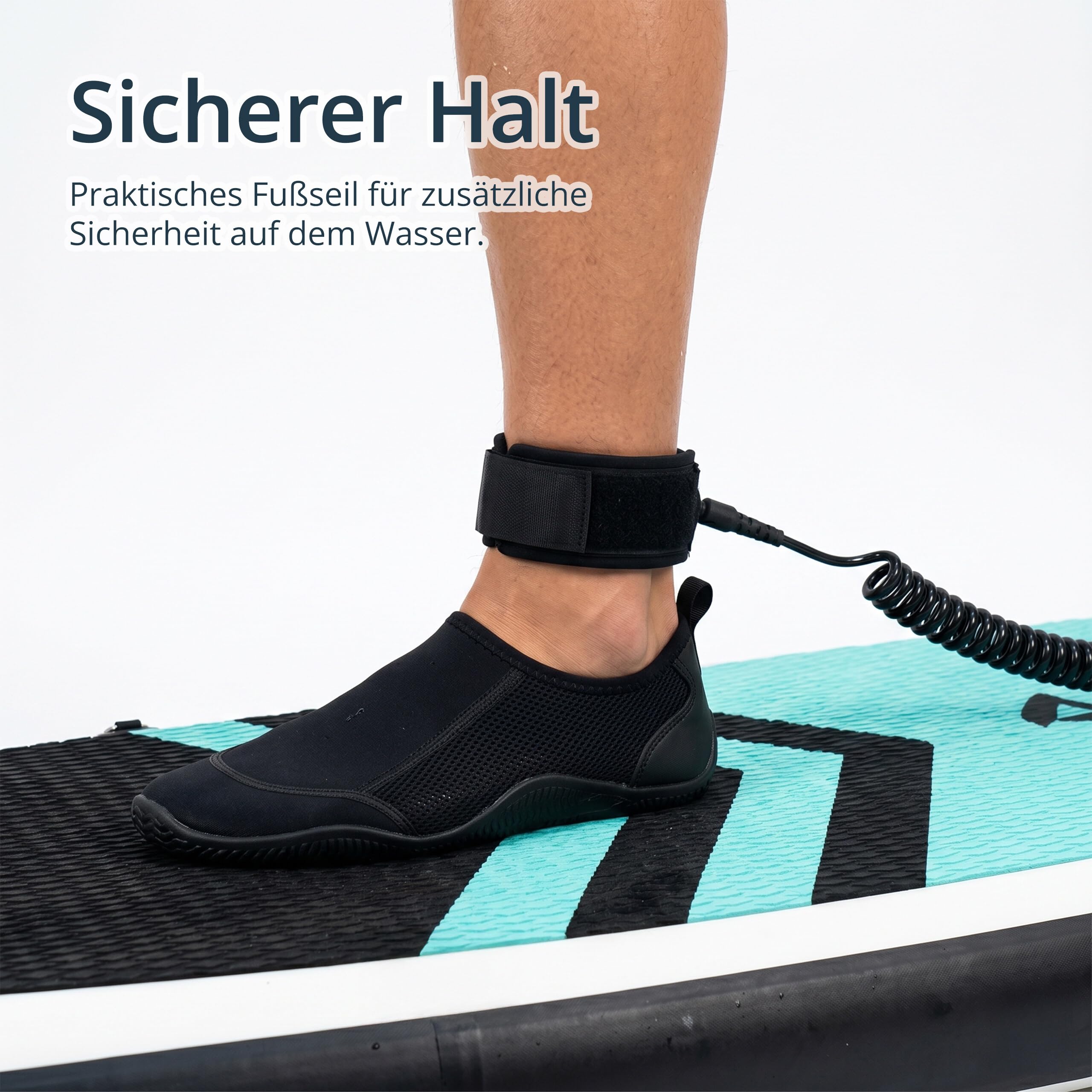 Relaxdays SUP Board, mit Sitz, aufblasbar, Mehrfarbig | Set mit Paddel & Pumpe, Paddelbrett, 150 kg, HBT: 15x80x320 cm