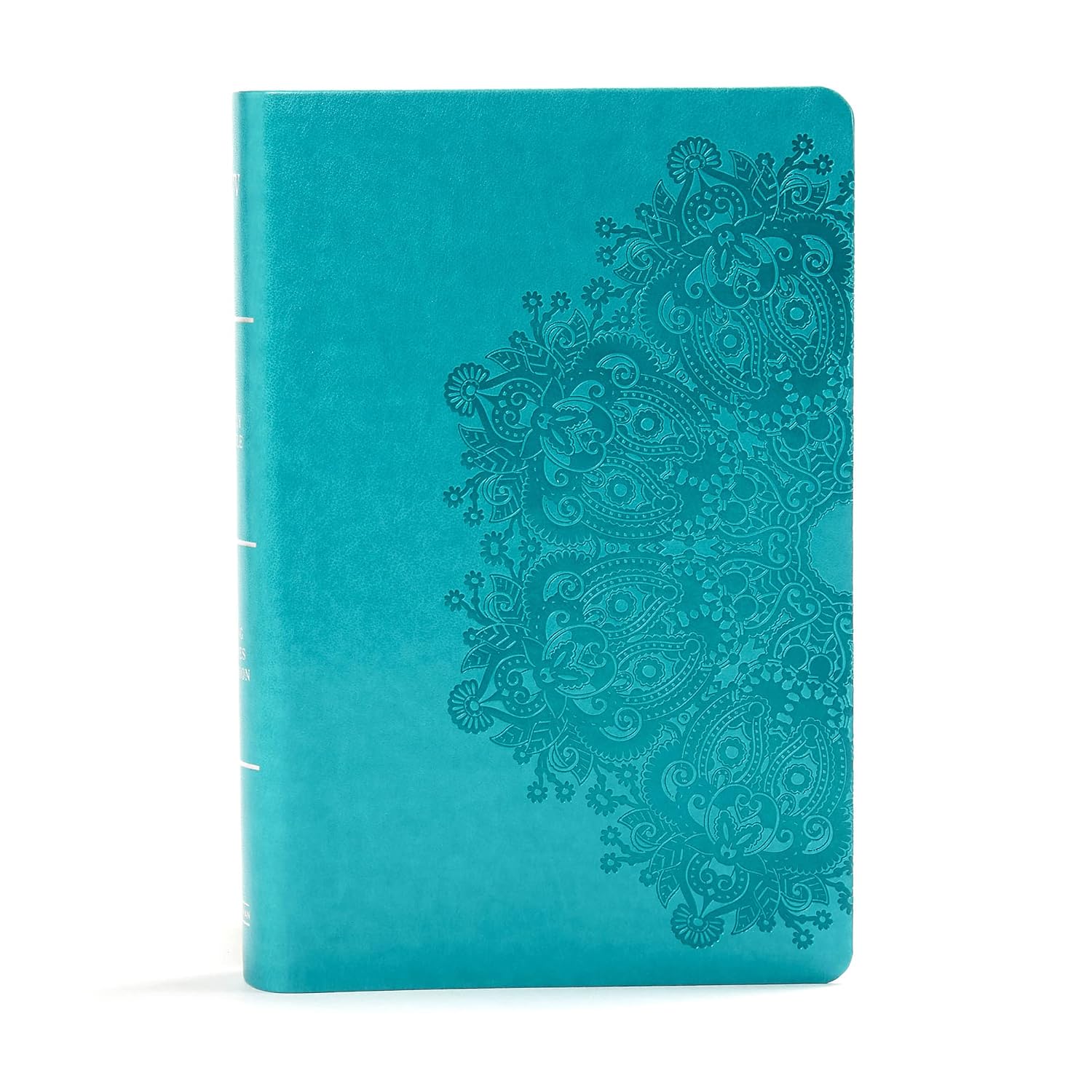 KJV Large Print Personal Size Reference Bible, Teal Leathertouch, Red Letter, Pure Cambridge Text, Presentation Page, Cross-References, Full-Color Maps, Easy-to-Read Bible MCM Type