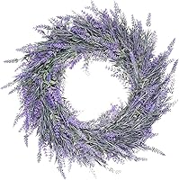 Vista 1 de Guirnalda grande de lavanda para puerta de entrada