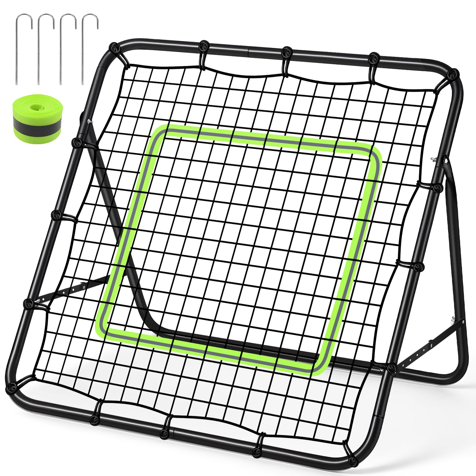 Amazon | UYTON リバウンドネット ブラック ネット 室内 屋外兼用壁