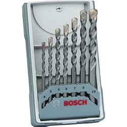 Porcelanico Pared Bosch Professionnal 7pzs. CYL-3 brocas para hormigón Set (para hormigón, Ø 4/5/6/6/7/8/10 mm, accesorios taladro percutor)