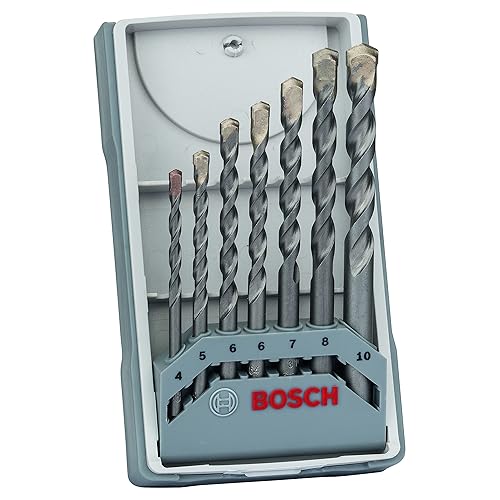 Immagine del prodotto Bosch Professional Sette Pezzi Cyl-3 Punte Da Calcestruzzo, Argento/Grigio, 45.01 x 40.01 x 24.99 cm 210 grammi